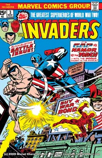 Cover of The Invaders #3