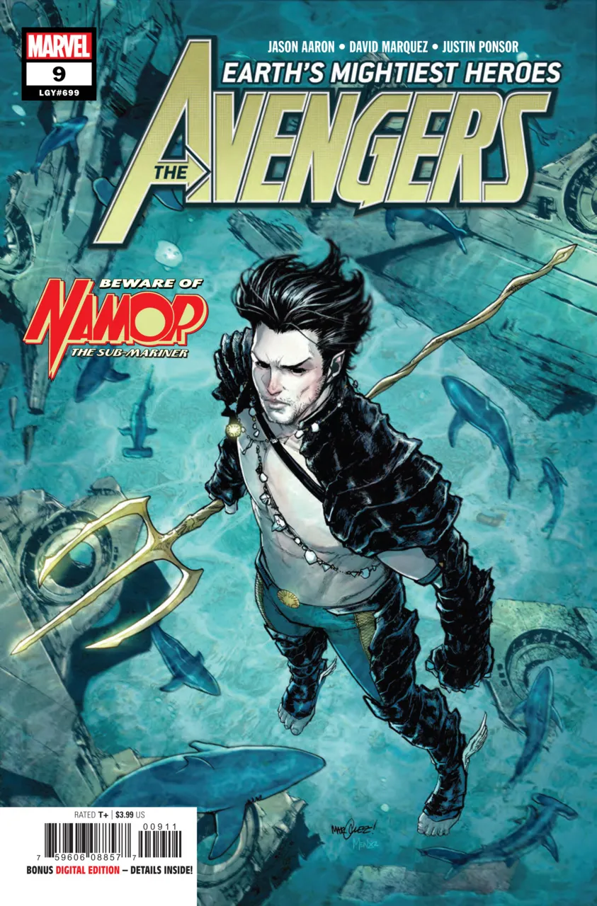 Cover of Avengers #9 (699)