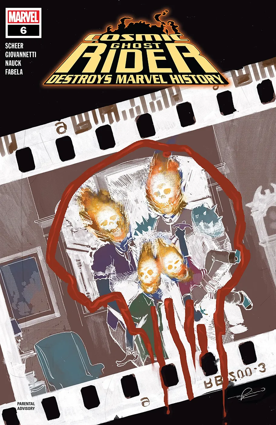 Cover of Cosmic Ghost Rider Destroys Marvel History #6