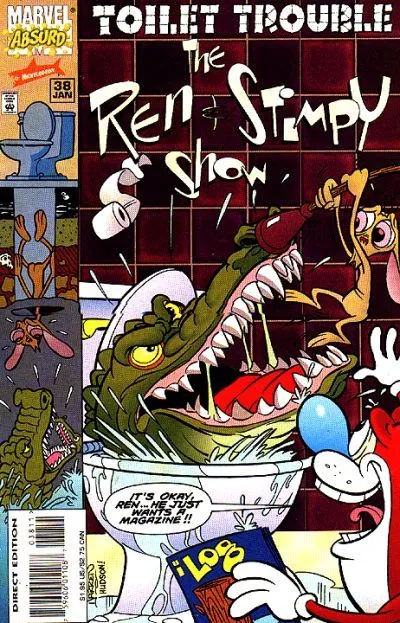 Cover of The Ren & Stimpy Show #38
