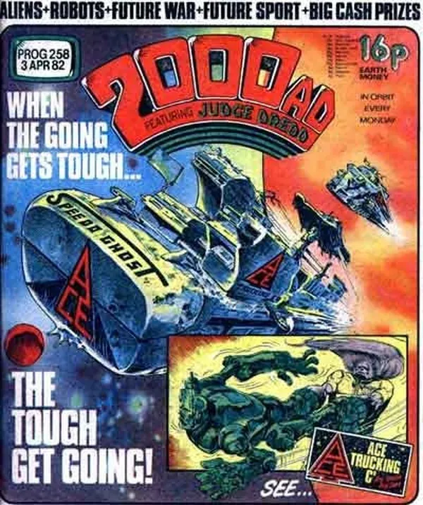 Cover of 2000 AD #258