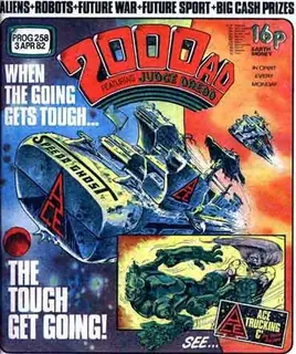 Cover of 2000 AD #258