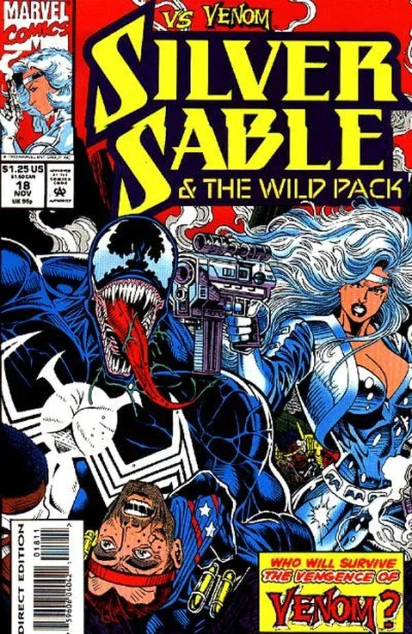Cover of Silver Sable and the Wild Pack #18