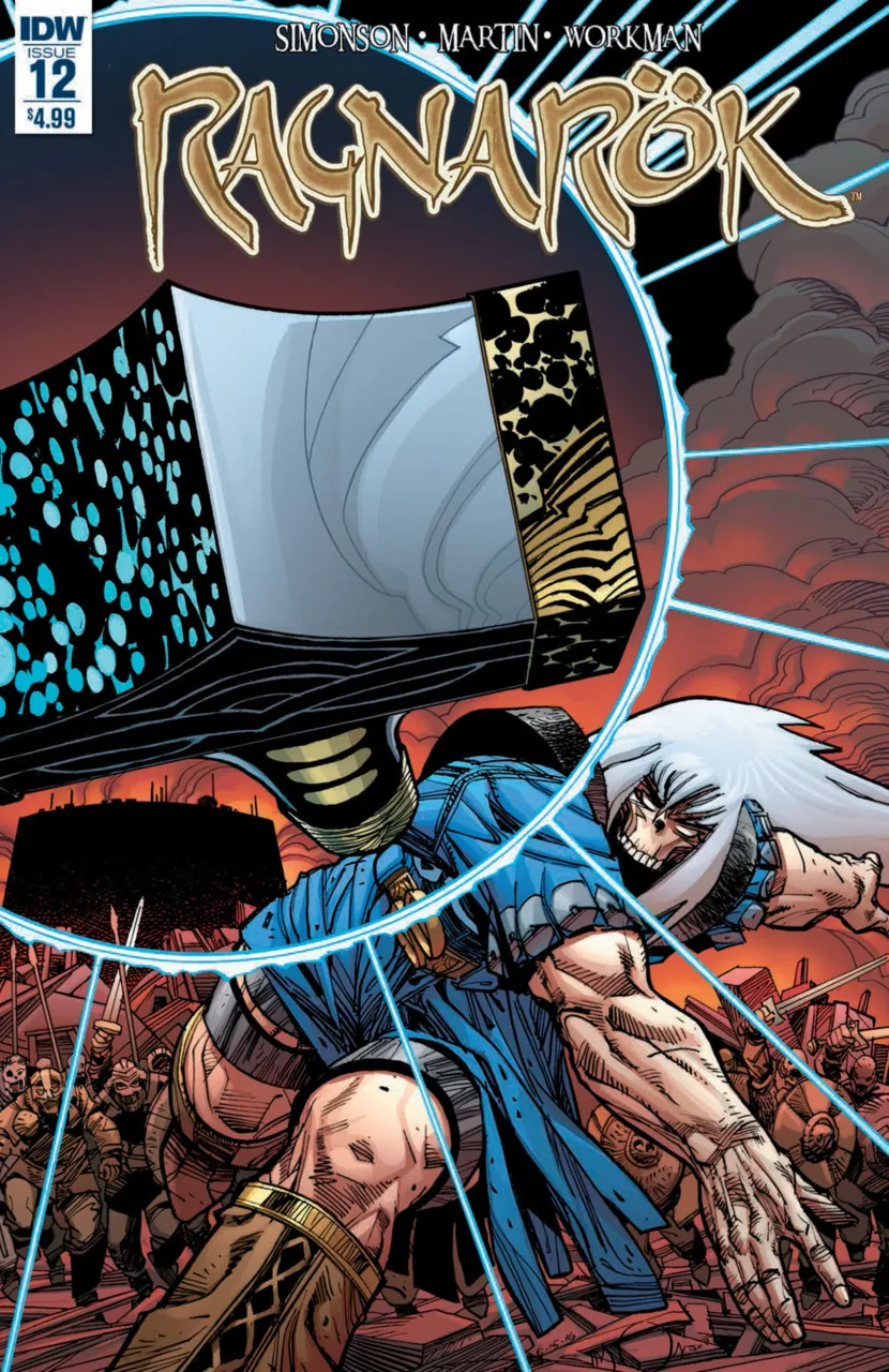 Cover of Ragnarök #12