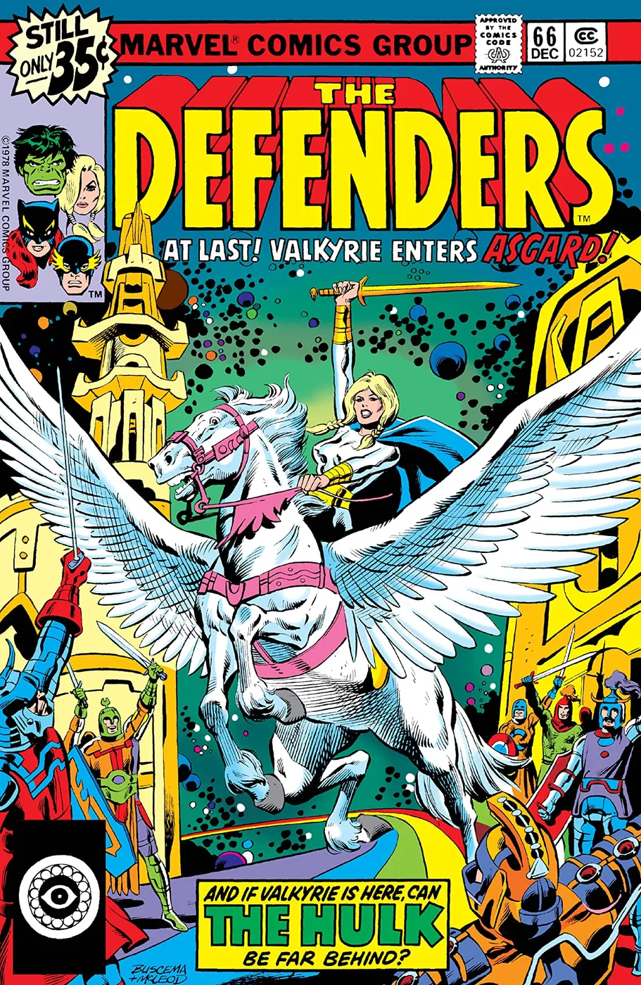 Cover of The Defenders #66