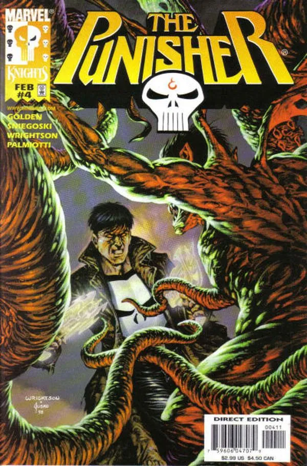Cover of The Punisher #4