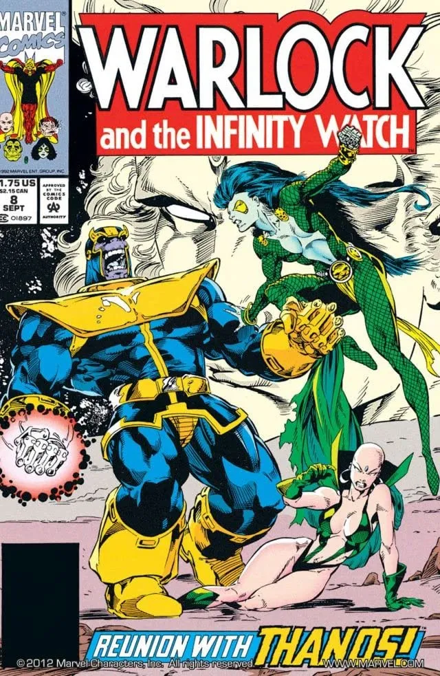 Cover of Warlock and the Infinity Watch #8