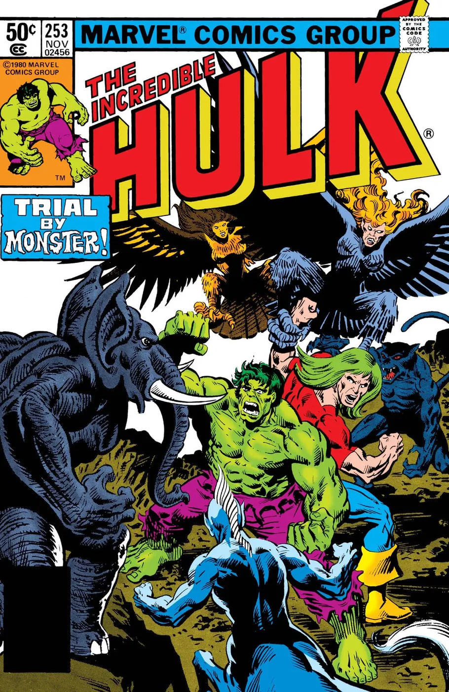 Cover of The Incredible Hulk #253