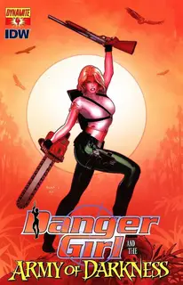 Cover of Danger Girl and the Army of Darkness #4