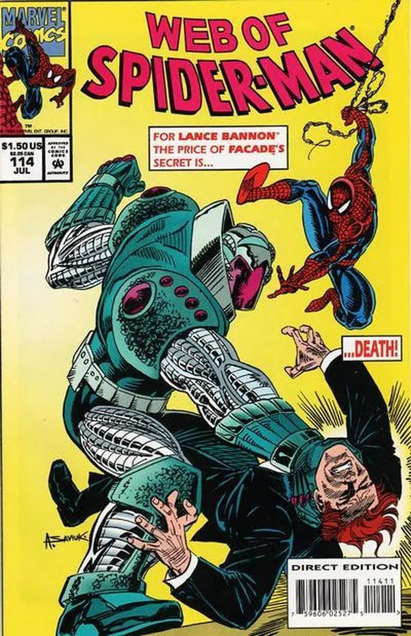 Cover of Web of Spider-Man #114