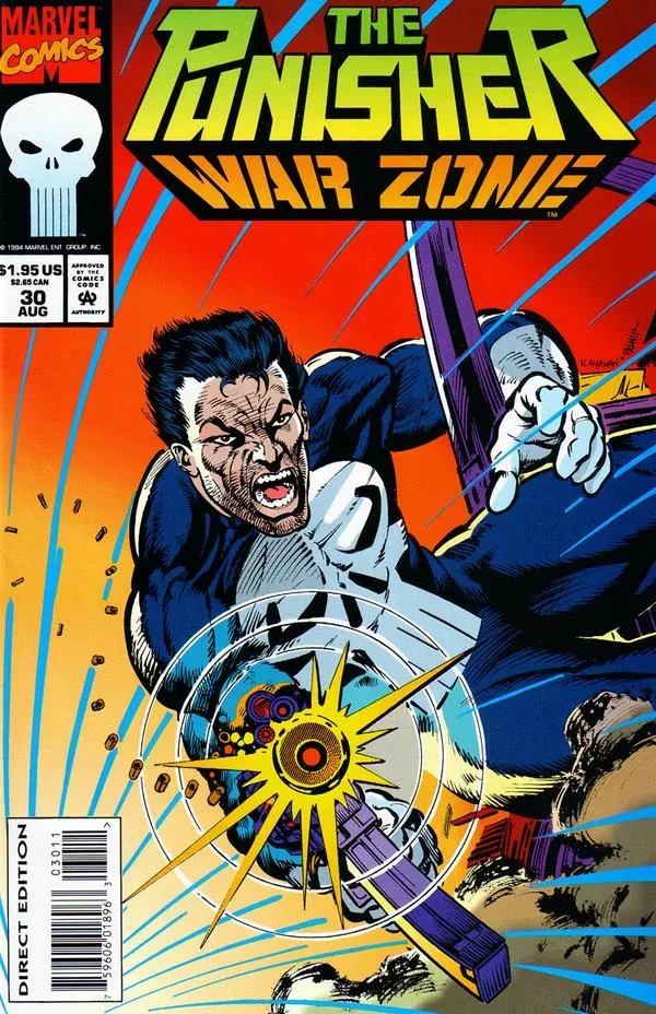 Cover of The Punisher: War Zone #30