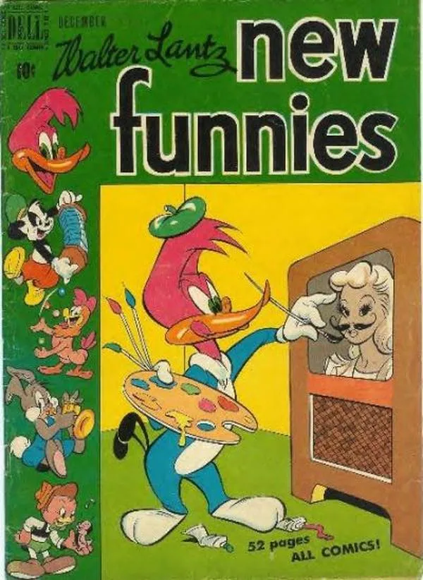 Cover of Walter Lantz New Funnies #154
