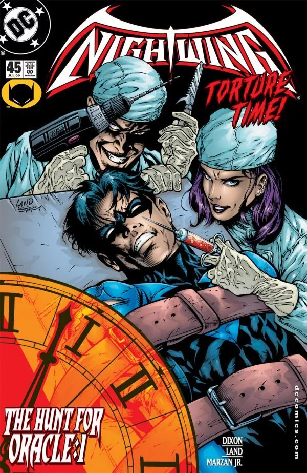 Cover of Nightwing #45
