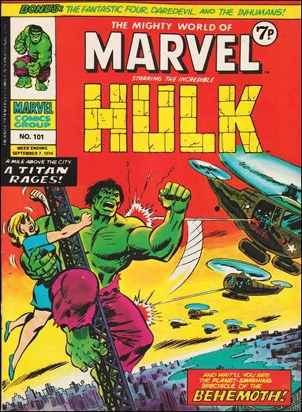 Cover of The Mighty World of Marvel #1