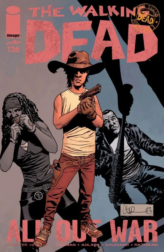 Cover of The Walking Dead #126