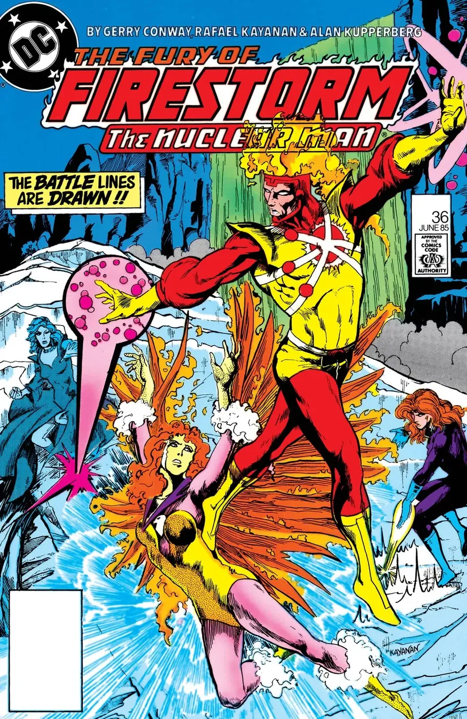 Cover of The Fury of Firestorm #36