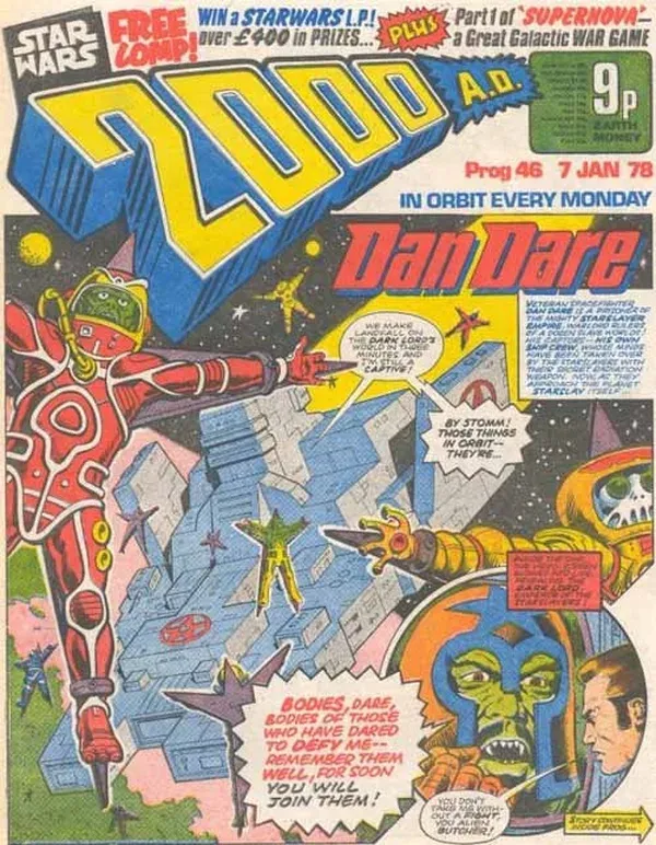 Cover of 2000 AD #46