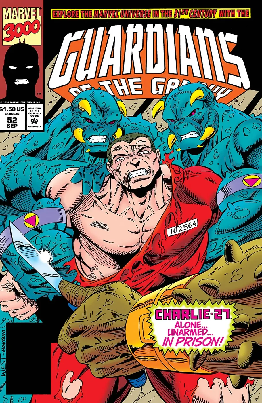Cover of Guardians of the Galaxy #52