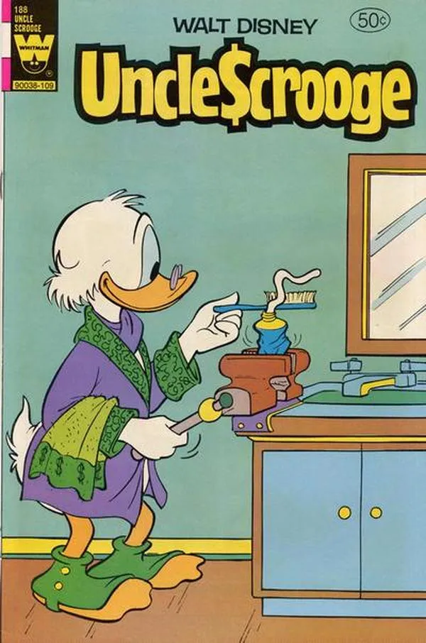 Cover of Walt Disney Uncle Scrooge #188