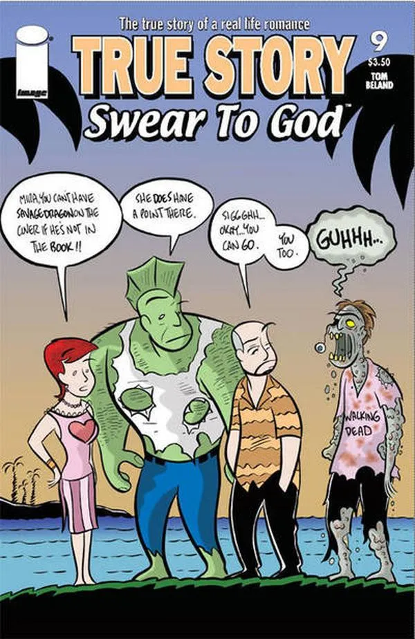 Cover of True Story Swear to God #9