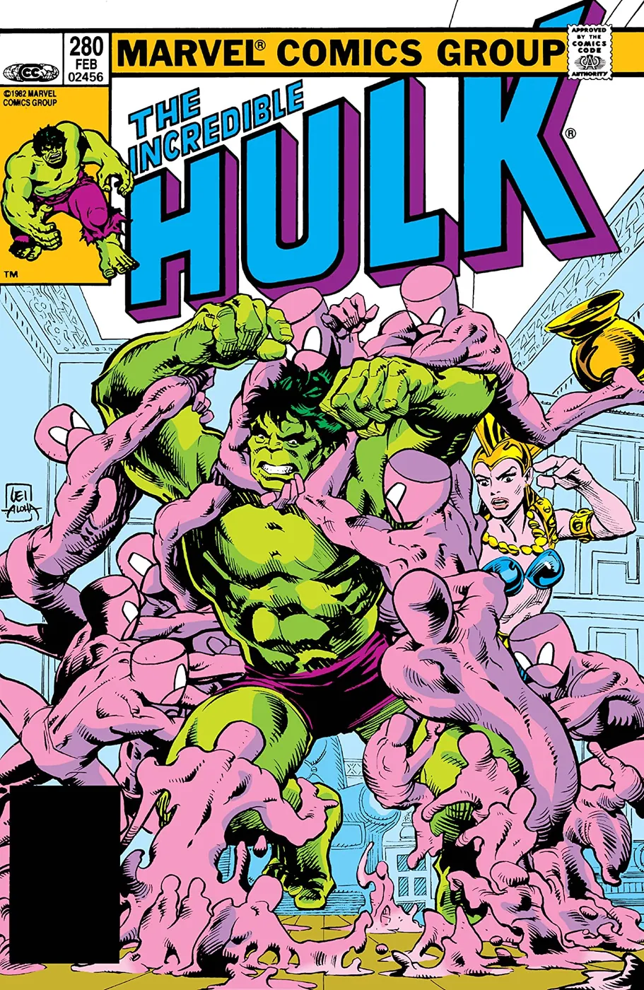 Cover of The Incredible Hulk #280