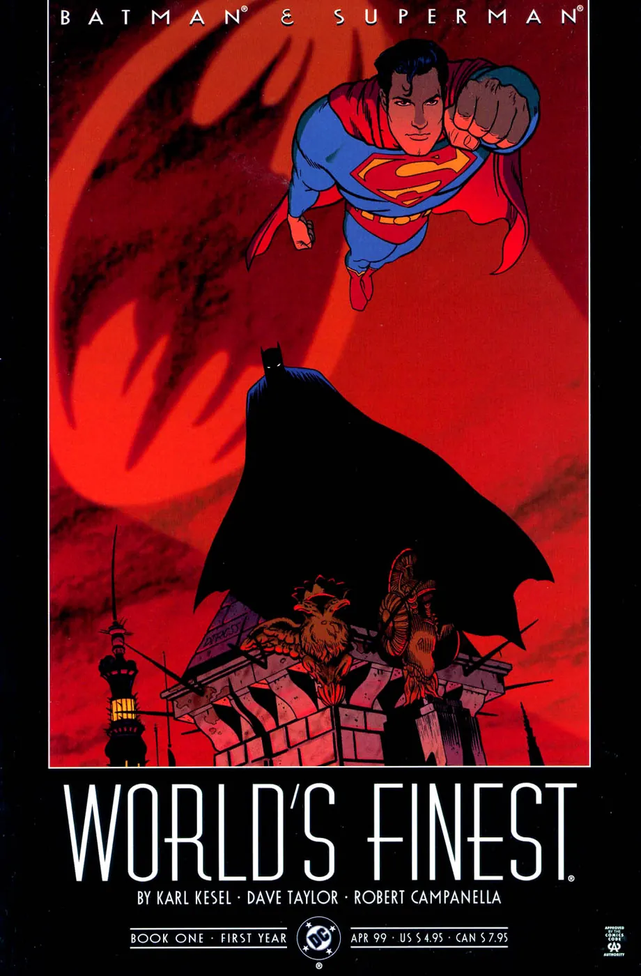 Cover of Batman and Superman: World's Finest #1