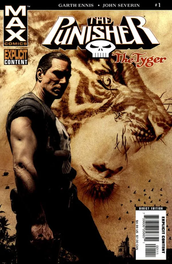 Cover of Punisher: The Tyger #1