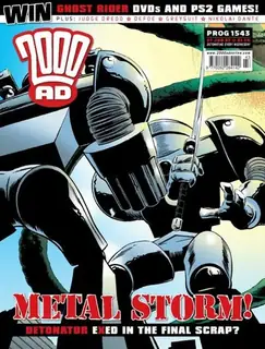 Cover of 2000 AD #1543