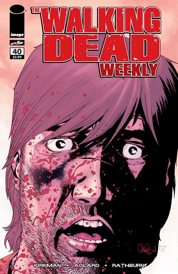 Cover of The Walking Dead Weekly #40