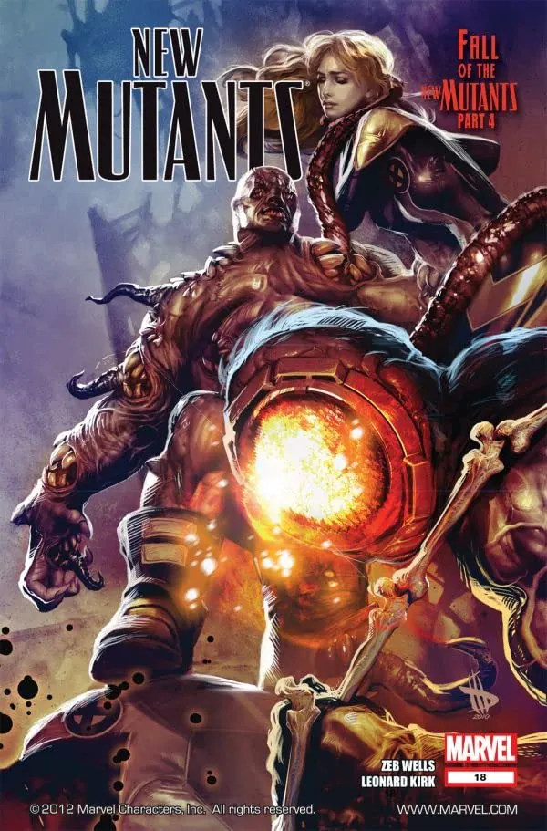 Cover of New Mutants #18