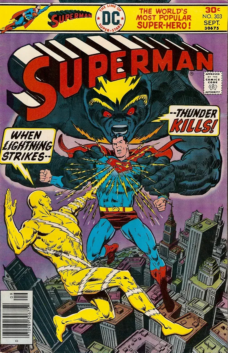 Cover of Superman #303