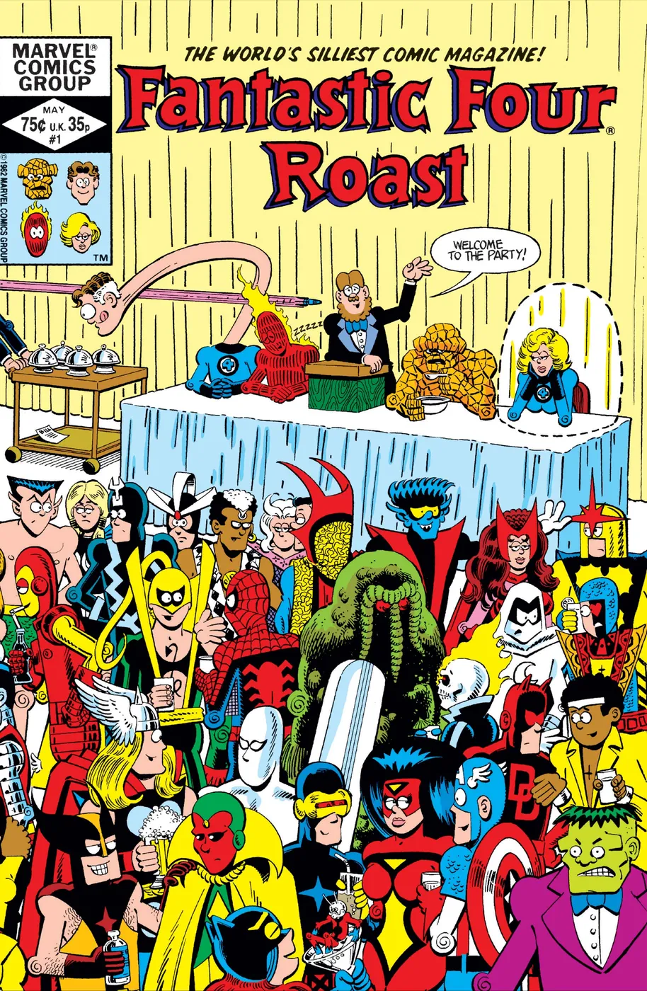 Cover of Fantastic Four Roast #1