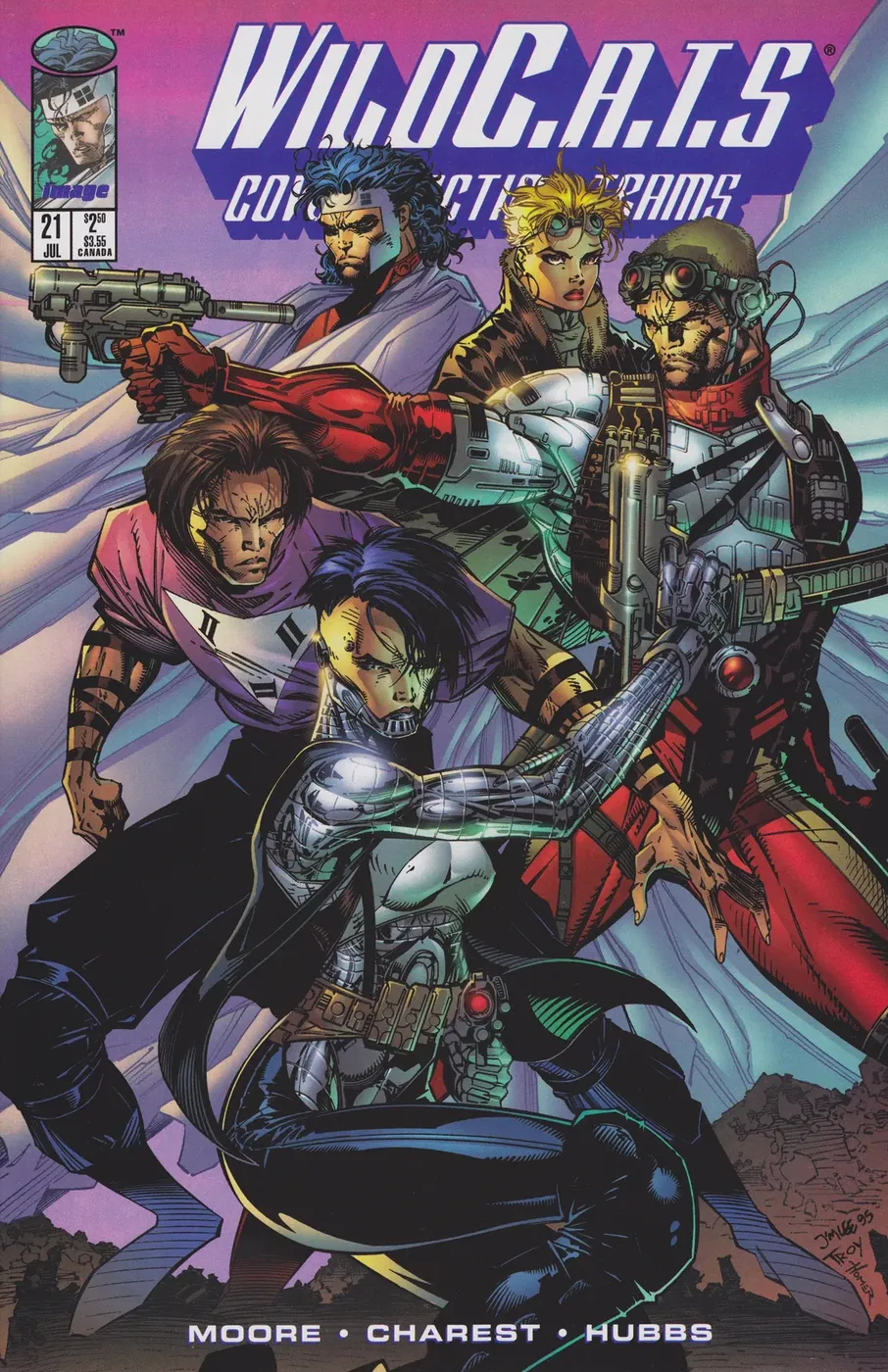 Cover of WildC.A.T.s #1