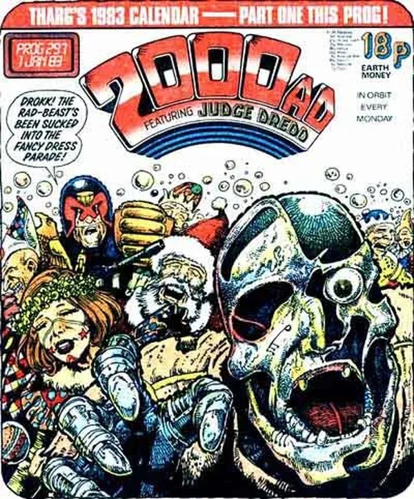 Cover of 2000 AD #297