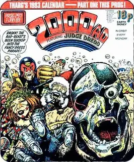 Cover of 2000 AD #297