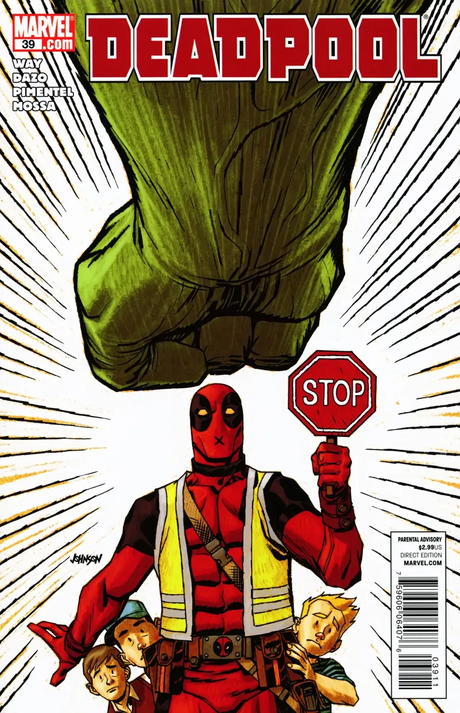 Cover of Deadpool #39
