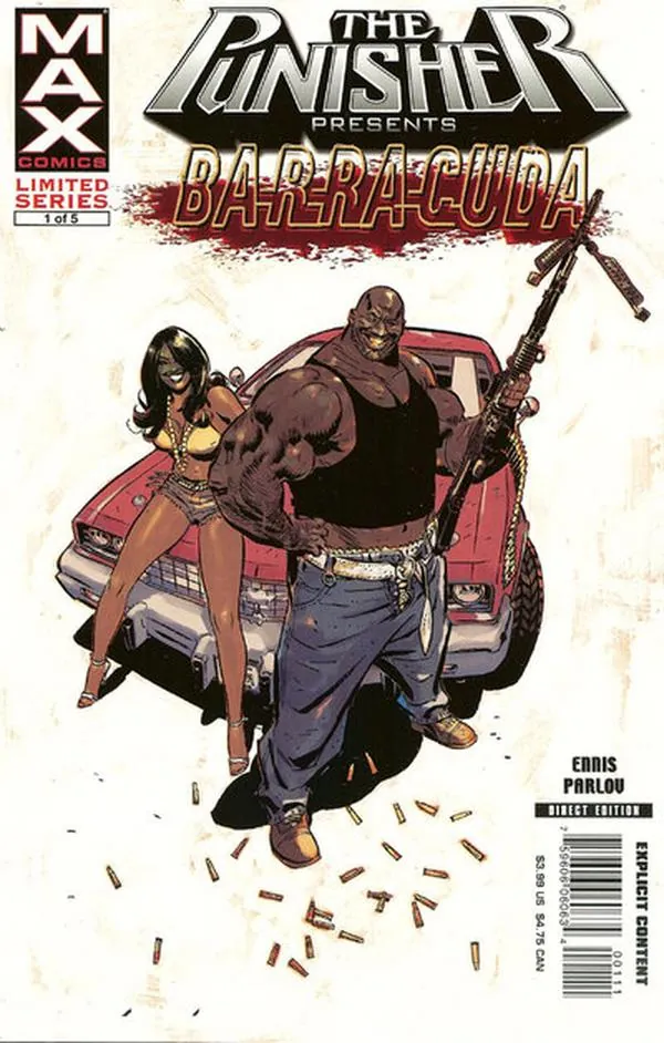 Cover of The Punisher Presents: Barracuda Max #1