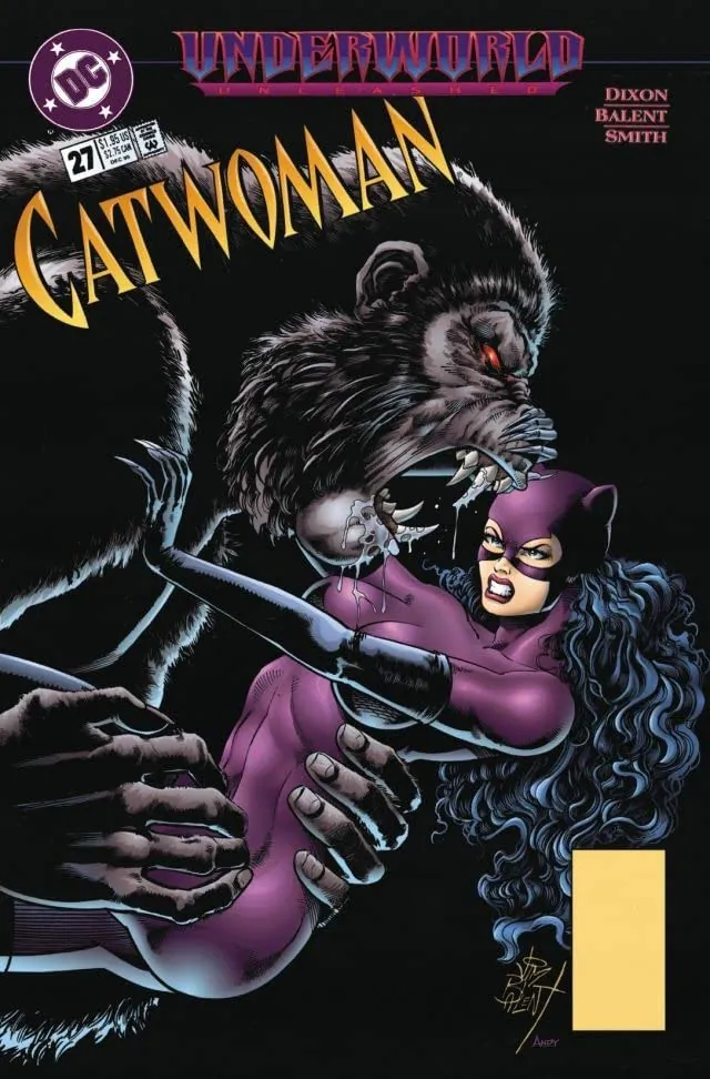 Cover of Catwoman #27