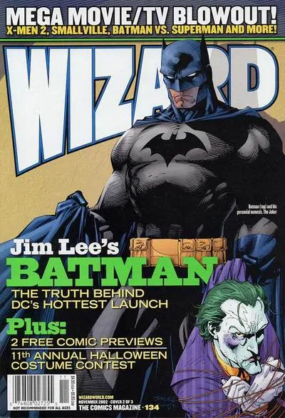 Cover of Wizard: The Comics Magazine #134
