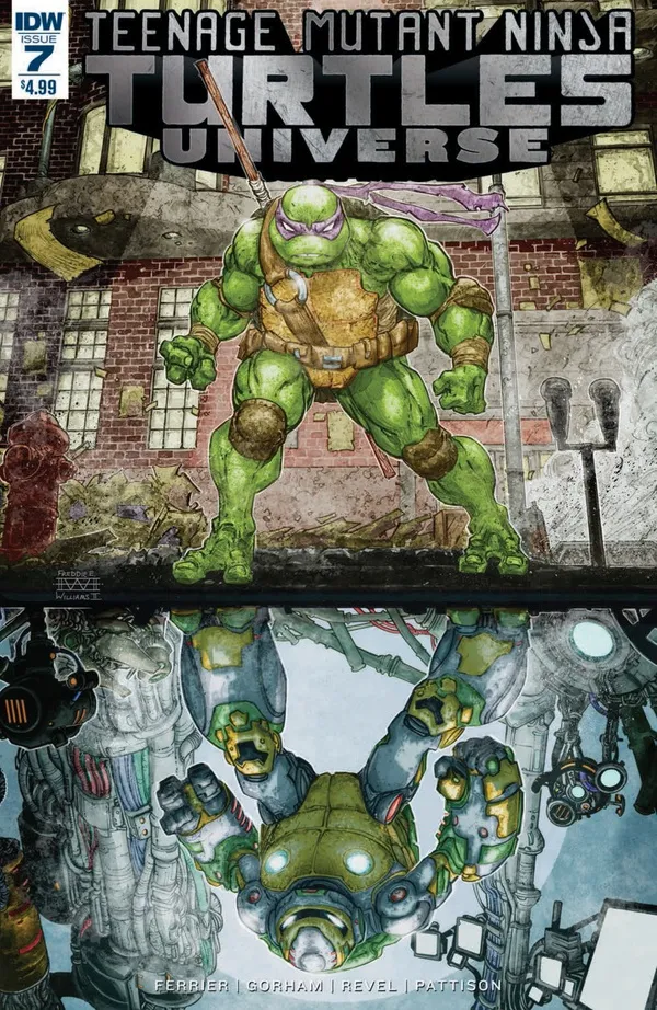 Cover of Teenage Mutant Ninja Turtles Universe #7