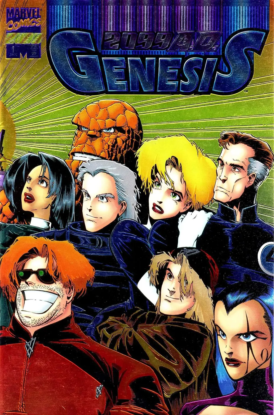 Cover of 2099 A.D. Genesis #1