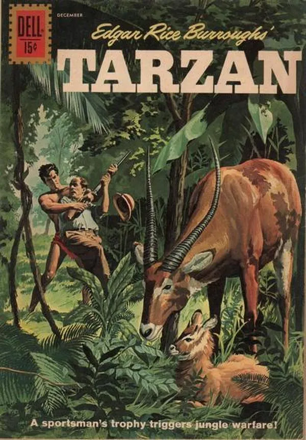 Cover of Edgar Rice Burroughs' Tarzan #127