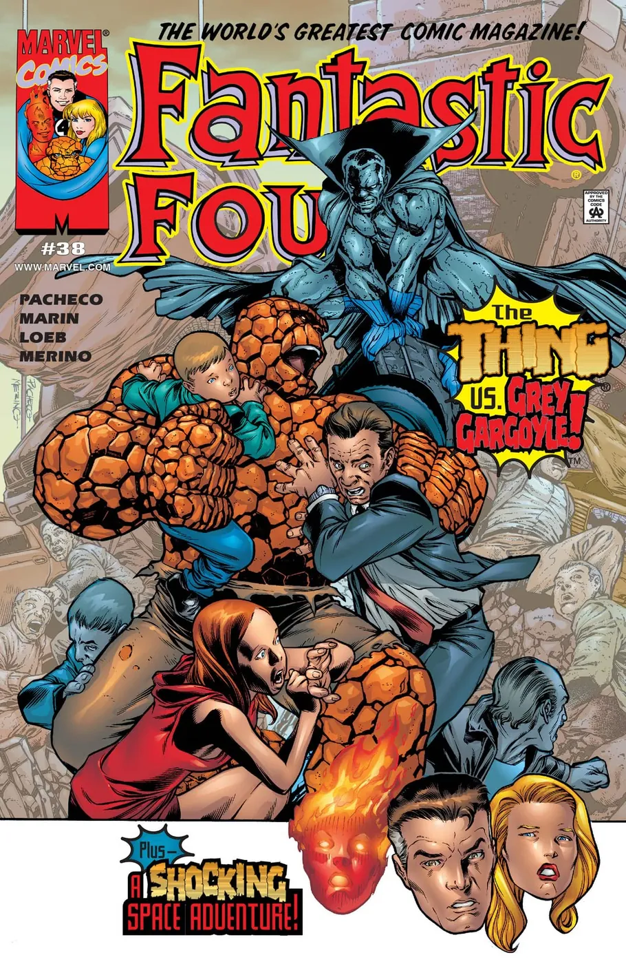 Cover of Fantastic Four #38