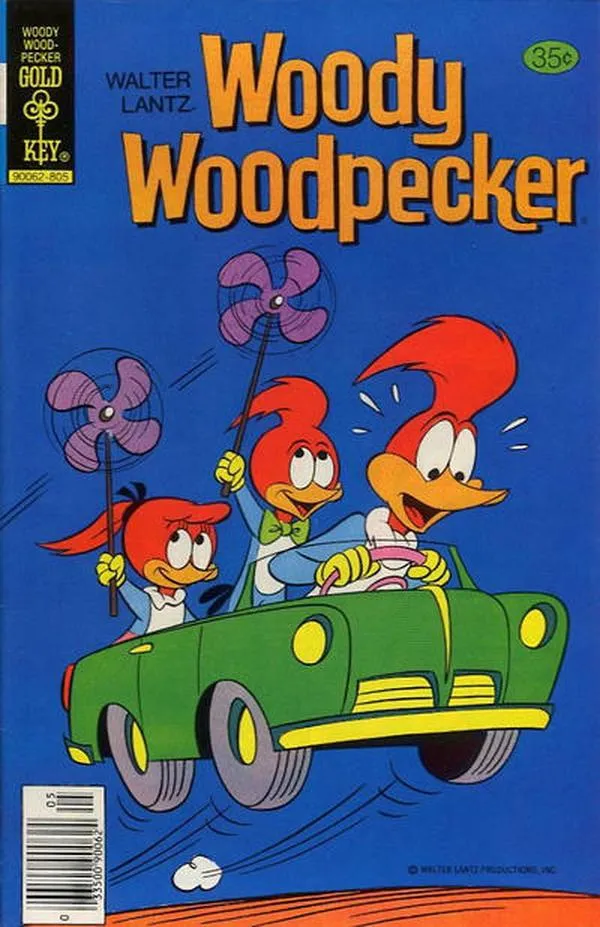 Cover of Walter Lantz Woody Woodpecker #166