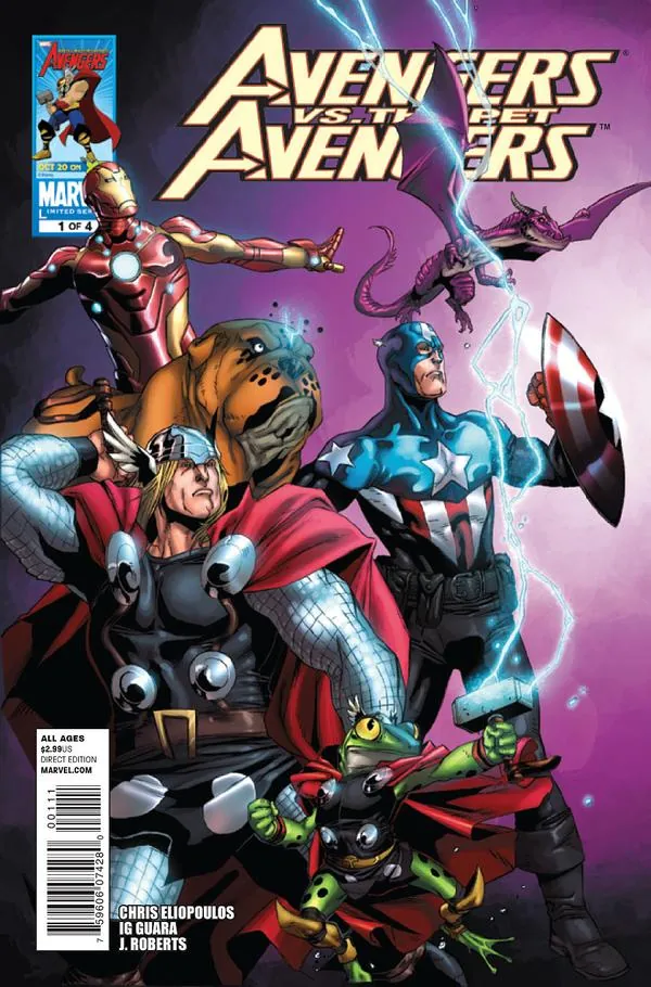 Cover of Avengers vs. Pet Avengers #1