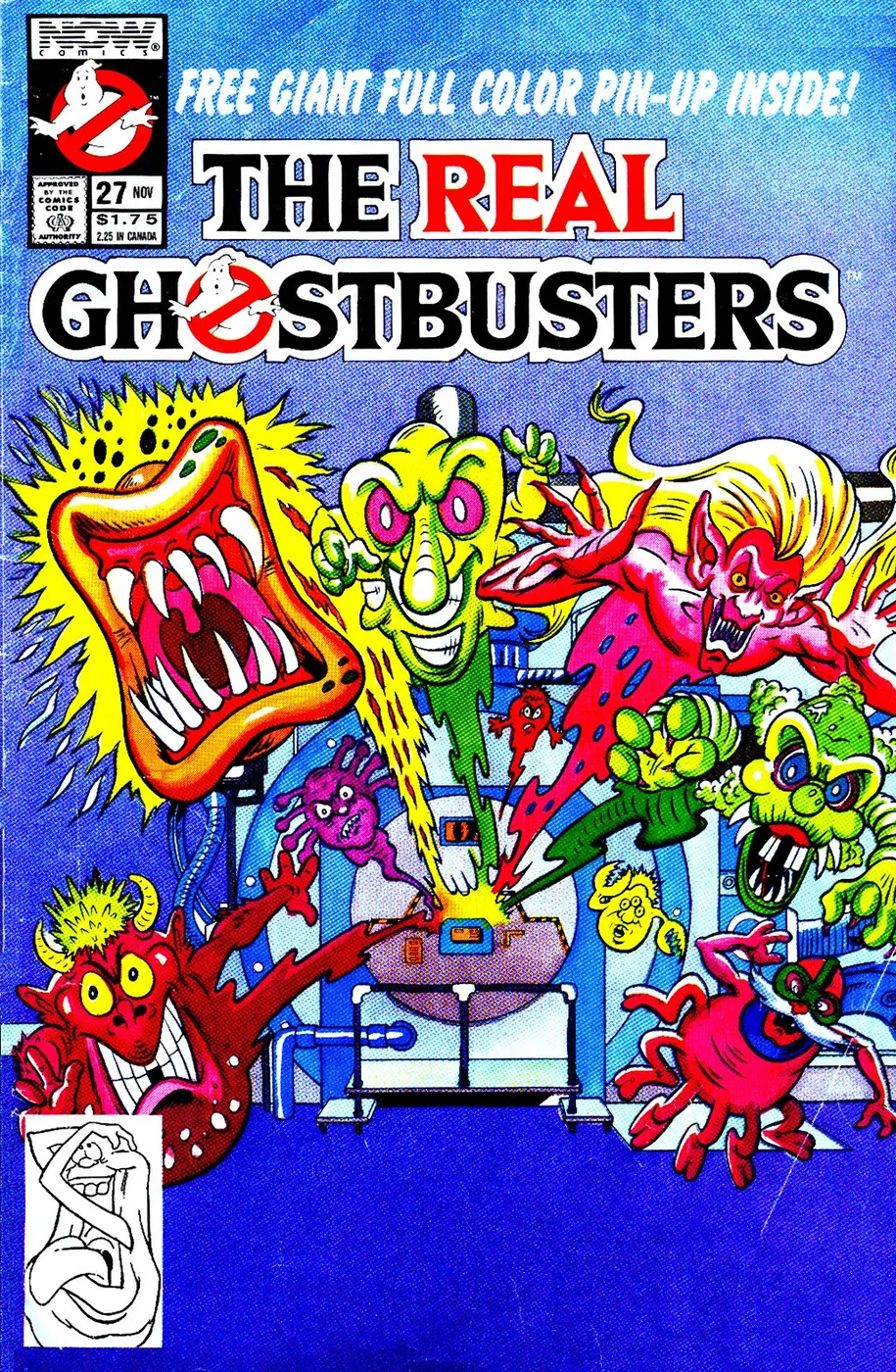 Cover of The Real Ghostbusters #27