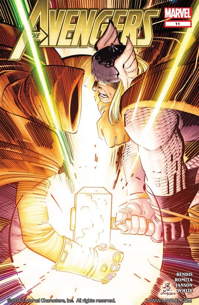 Cover of Avengers #11