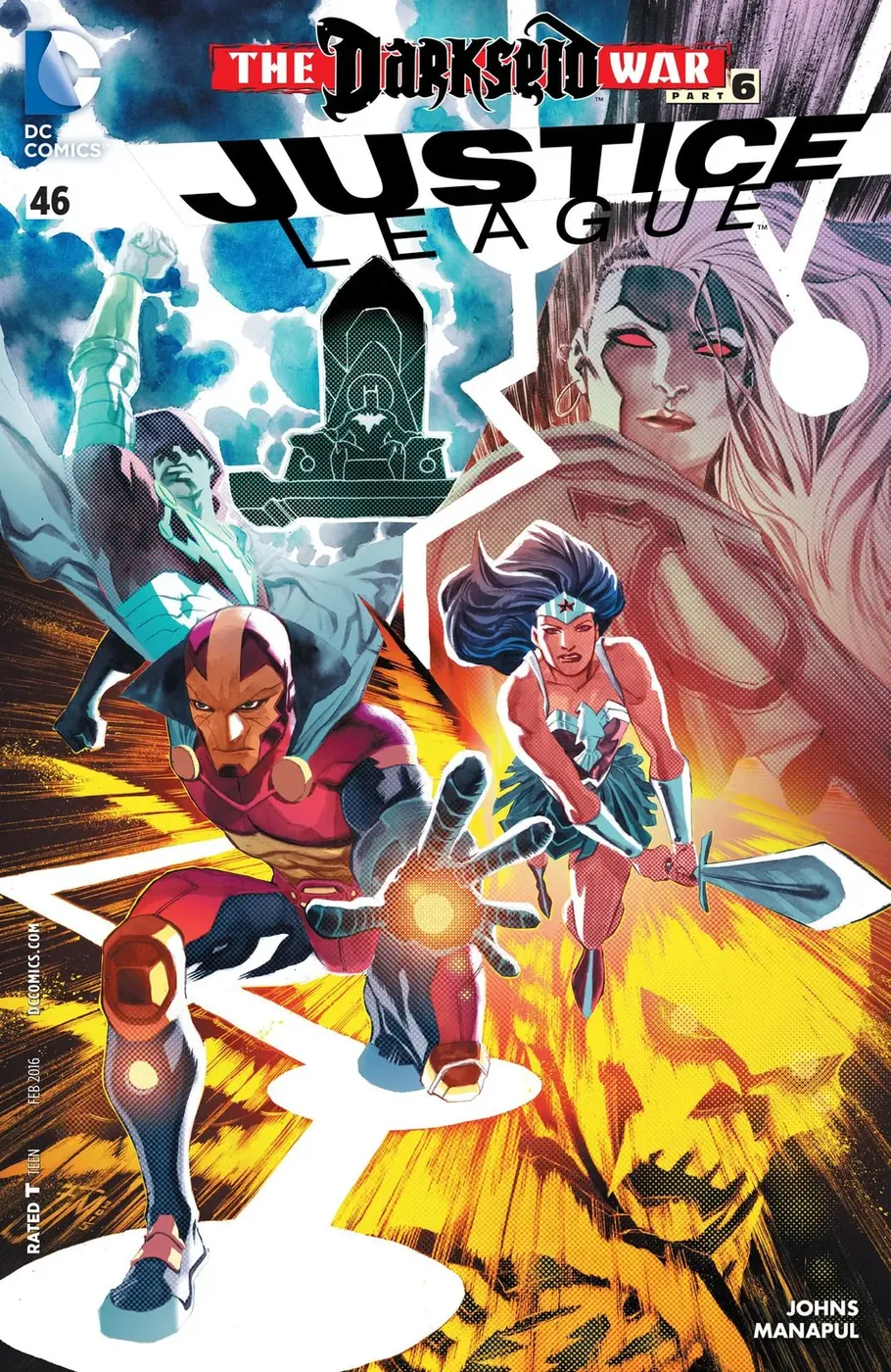 Cover of Justice League #46
