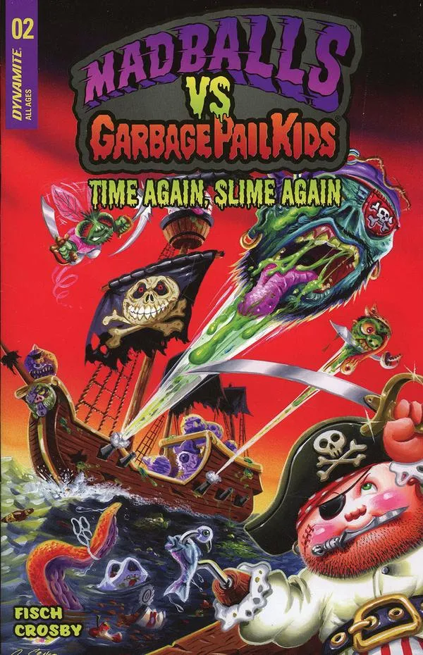 Cover of Madballs vs Garbage Pail Kids: Time Again, Slime Again #2