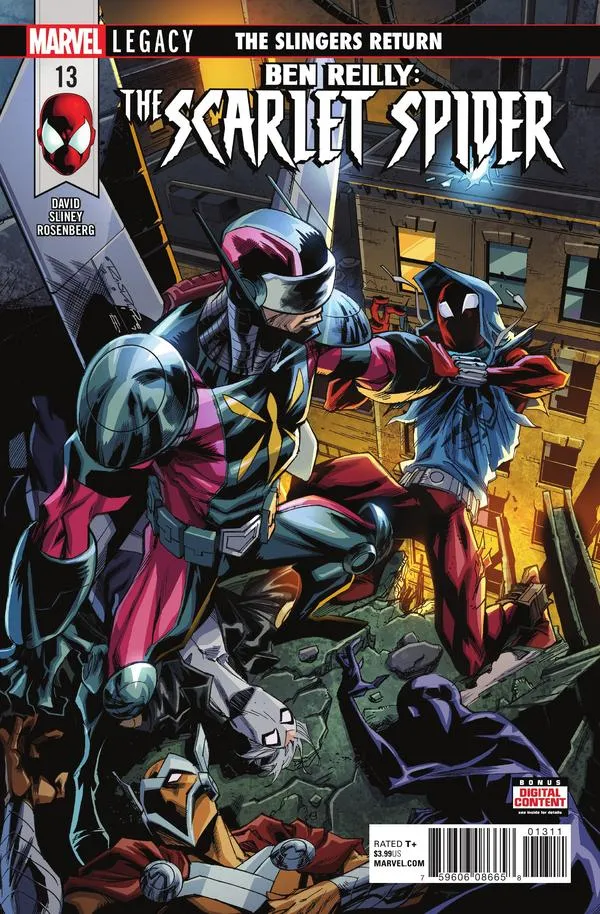 Cover of Ben Reilly: Scarlet Spider #13